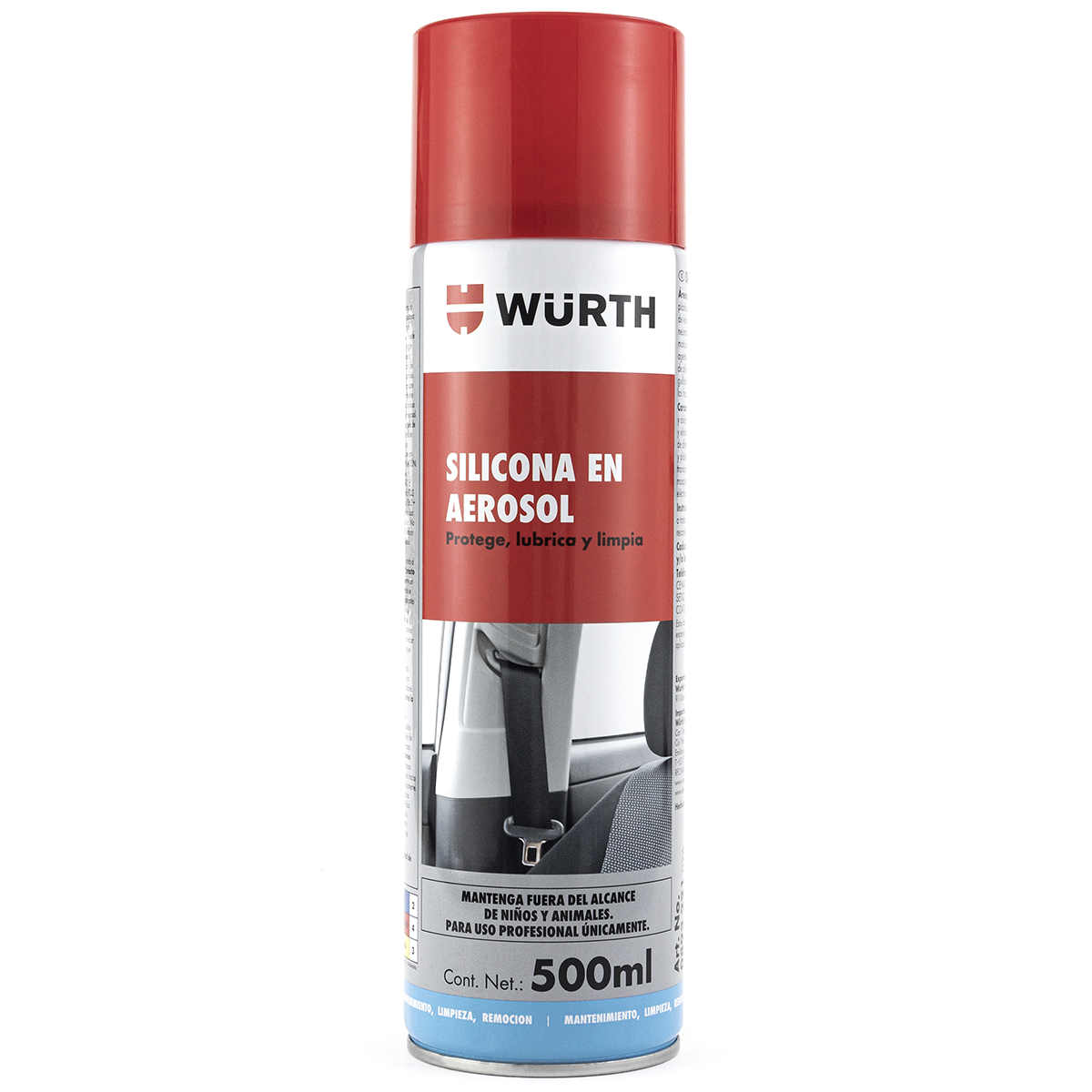Silicona en spray de Wurth, 500ML
